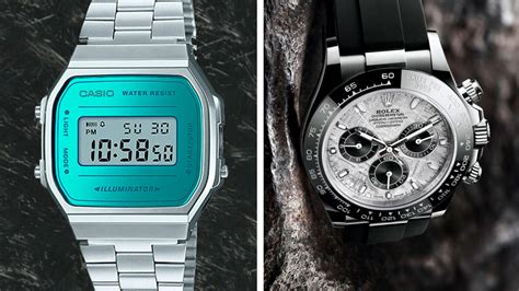 Rolex VS Casio: cuáles son los modelos más costosos y